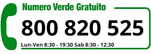 Numero verde Gestionale Rubino 800 820 525