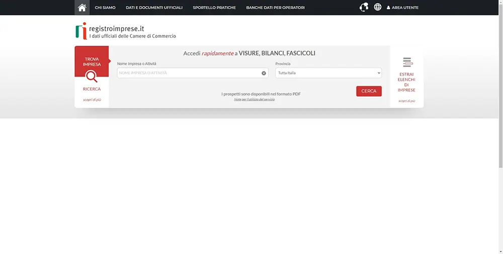 Rubino Max il Gestionale - sito registro delle imprese trova pec Sito registro delle imprese trova pec